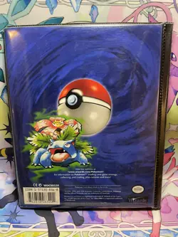 21 HOLO cards + Vintage POKEMON 1999 Wizards of the Coast Collector's Binder - Image 2