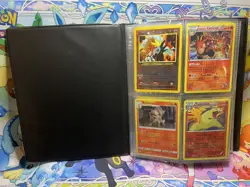 21 HOLO cards + Vintage POKEMON 1999 Wizards of the Coast Collector's Binder - Image 4