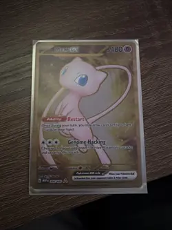 Pokemon TCG Mew ex 205/165 Metal Promo Card! NM Condition! - Image 1