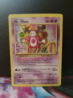 Pokemon Mr. Mime 013/034 Trading Card Game Classic Collection Holo - Image 1