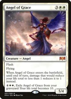 Angel of Grace 1x FOIL RNA MTG Ravnica Allegiance Mythic MINT white - Image 1