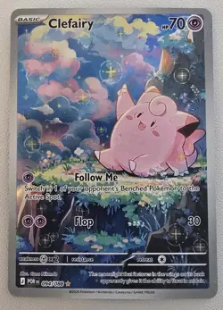 Pokemon Card Clefairy Perfect Order 094/088 Illustration Art Full Art Holo - Image 1