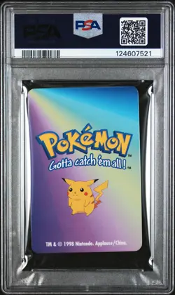 1998 KFC POKEMON CARD GAME #06 CHARIZARD PSA 8 - Image 2