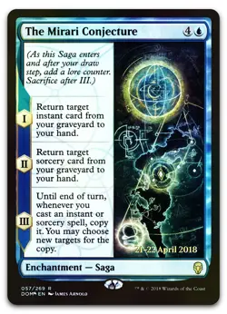 The Mirari Conjecture #57 (Foil) (LP) Prerelease Cards PRE Magic MTG - Image 1