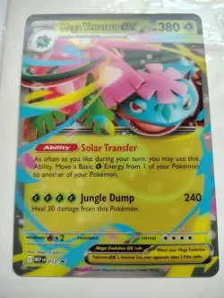 Mega Venusaur ex 013 Jumbo Cards Promo Pokemon Card | NM - Image 1