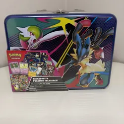 Pokemon TCG, 2025 Mega Evolution Fall Sealed Collector Chest Lunch Box Tin - Image 1