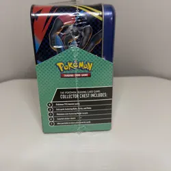 Pokemon TCG, 2025 Mega Evolution Fall Sealed Collector Chest Lunch Box Tin - Image 3