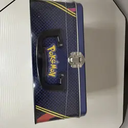 Pokemon TCG, 2025 Mega Evolution Fall Sealed Collector Chest Lunch Box Tin - Image 5