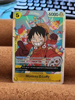Monkey.D.Luffy OP07-109 500 Years in the Future Foil SR NM English - Image 1