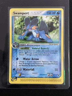Swampert 23/109 Pokemon TCG Ruby and Sapphire Rare Light Played/Near Mint - Image 1