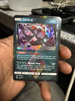 Pokemon Darkrai Prism - 2018 -Sun & Moon - Ultra Prism - 77/156 -Lp - Image 1