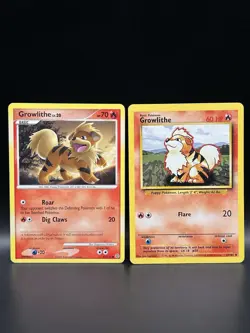 Growlithe Lot 89/132 28/102 - Pokemon Cards - HP/LP - Image 1