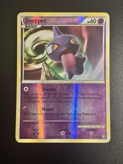 Shuppet Reverse Holo 75/102 HGSS Triumphant - 2010 Pokemon Card - Image 1