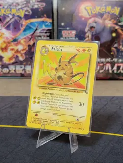 Pokemon TCG Raichu Card Fossil, Regular Rare, Card 29/62 - Image 1
