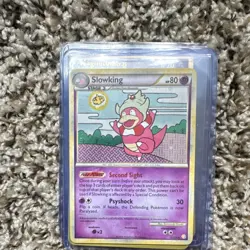Slowking 2010 12/123 Holo Rare Pokemon TCG Card Stage 1 80 HP English - Image 1