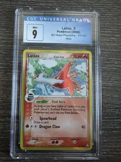 Pokemon TCG Latias Holon Phantoms Holo 11/110 CGC 9 MINT - Image 1