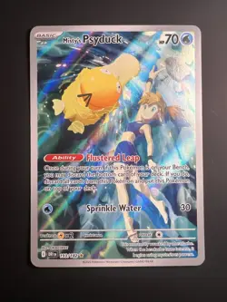 Pokemon Misty's Psyduck 193/182 Sv10: Destined Rivals Full Art Holo Rare - Image 2