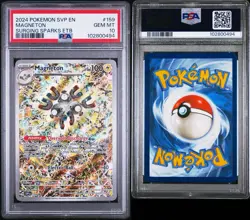 PSA 10 Magneton ETB Promo 159 Surging Sparks Scarlet & Violet Pokemon Card Game - Image 3