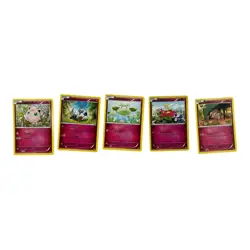 Pokemon TCG Lot - 5 Cards Fairy Type Jigglypuff, Klefki, Snubbull - Image 1