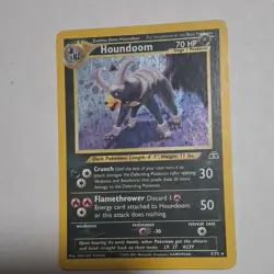Houndoom 4/75 Neo Discovery Holo Rare Unlimited Pokemon TCG English 70 HP - Image 1