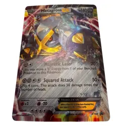 Pokemon Metagross EX XY34 Black Star Promo Holo Rare 2014 Metal Type 180 HP Card - Image 1