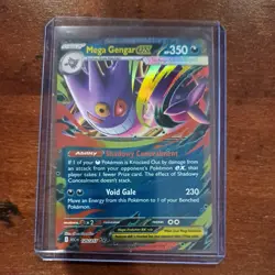Pokemon Mega Gengar ex 125/217 Holofoil ME: Ascended Heroes NM/MT - Image 1