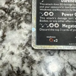 Pokemon Tyranitar Prime Heart Gold & Soul Silver Unleashed 88/95 Heavily Played - Image 4