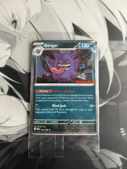 Pokemon TCG Perfect Order Gengar GameStop Exclusive Stamped Promo 50/88 Sealed - Image 1