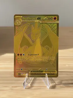 Pokemon Mega Charizard Y EX 294/214 Gold Hyper Rare NM/MINT Extremely Clean Copy - Image 1