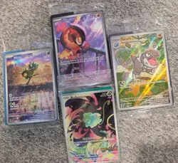 SEALED Pokemon Promo Lot🔥 Bulbasaur Mega Evolution Stamp+ Tyrunt Ogerpon Charca - Image 1