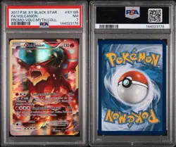 2017 POKEMON XY BLACK STAR PROMO #XY185 FA/VOLCANION PROMO-VOLC.MYTH.COLL. - Image 3