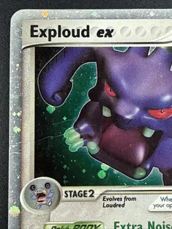 Exploud ex 92/100 Crystal Guardians Holo Ultra Rare Pokemon TCG - Image 2