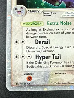 Exploud ex 92/100 Crystal Guardians Holo Ultra Rare Pokemon TCG - Image 5