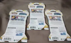 3 Pokemon Silver Tempest Sleeved Booster Packs With Different Art Covers Sealed - Image 3