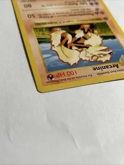 Pokemon TCG Arcanine Base Set Shadowless 1st Edition 23/102 100 HP Uncommon - Image 4