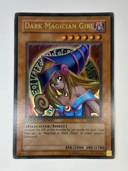 Yu-Gi-Oh Dark Magician Girl RDS-ENSE2 Limited Edition Ultra Rare MINT Condition - Image 1