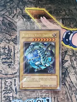 Blue-Eyes White Dragon JMP-001 Shonen Jump Magazine Promos Unlimited SEALED - Image 1