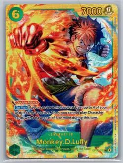 One Piece Monkey.D.Luffy (118) Carrying On His Will NM - Image 1