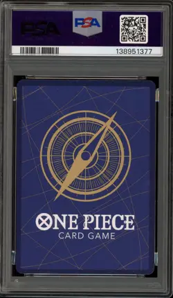 One Piece CCG Vinsmoke Reiju Japanese Special Alternate Art EB03-031 PSA 10 - Image 2