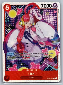 One Piece Uta (003) Extra Booster: One Piece Heroines Edition NM - Image 1