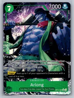 One Piece Arlong (Alternate Art) A Fist of Divine Speed NM - Image 1