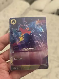 Disney Lorcana Finders Keepers 210/204 EN5 Shimmering Skies Enchanted Holo - Image 1