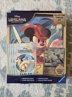 Disney Lorcana Fabled Collection Starter Set FACTORY SEALED Six Damaged Boxes - Image 2