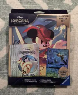 Disney Lorcana Fabled Collection Starter Set FACTORY SEALED Six Damaged Boxes - Image 4