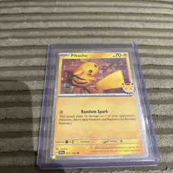 Pokemon TCG Pikachu 051 /162 2026 Pokemon Day Stamped Promo 🔥 - Image 1