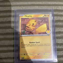 Pokemon TCG Pikachu 051 /162 2026 Pokemon Day Stamped Promo 🔥 - Image 2