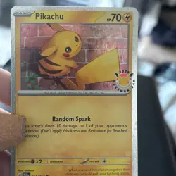 Pikachu - Pokemon Day 2026 - Stamped Promo Card - Pokemon TCG - Image 3