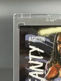 2025 Topps Chrome Football Ashton Jeanty Ultra Violet SSP Insert Rookie Raiders - Image 2