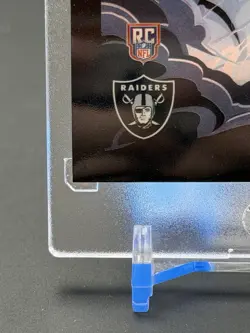 2025 Topps Chrome Football Ashton Jeanty Ultra Violet SSP Insert Rookie Raiders - Image 4