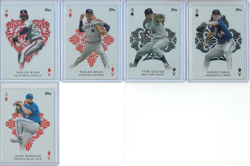 2023 Topps All Aces Insert Lot 5 Cards Nolan Ryan Tom Seaver Sonny Gray HOF - Image 1